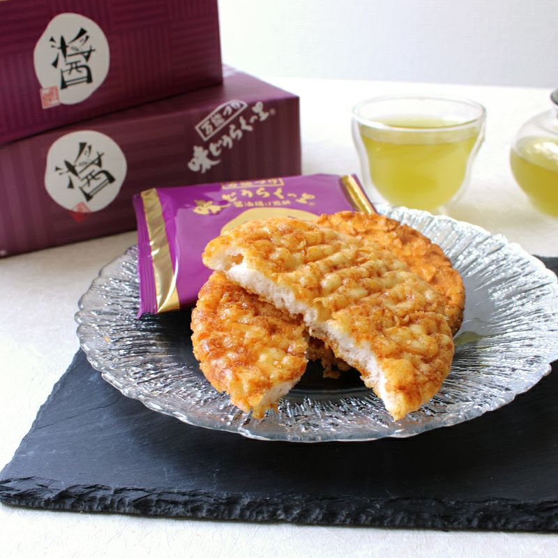 味どうらくの里醤油揚げせんべい　7枚入