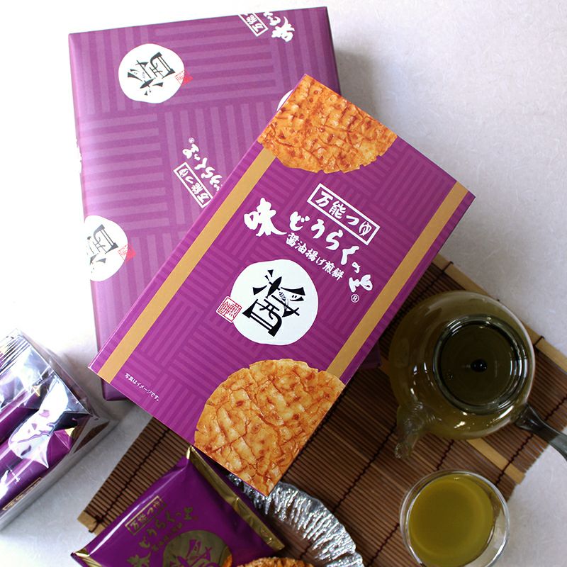 味どうらくの里醤油揚げせんべい　7枚入