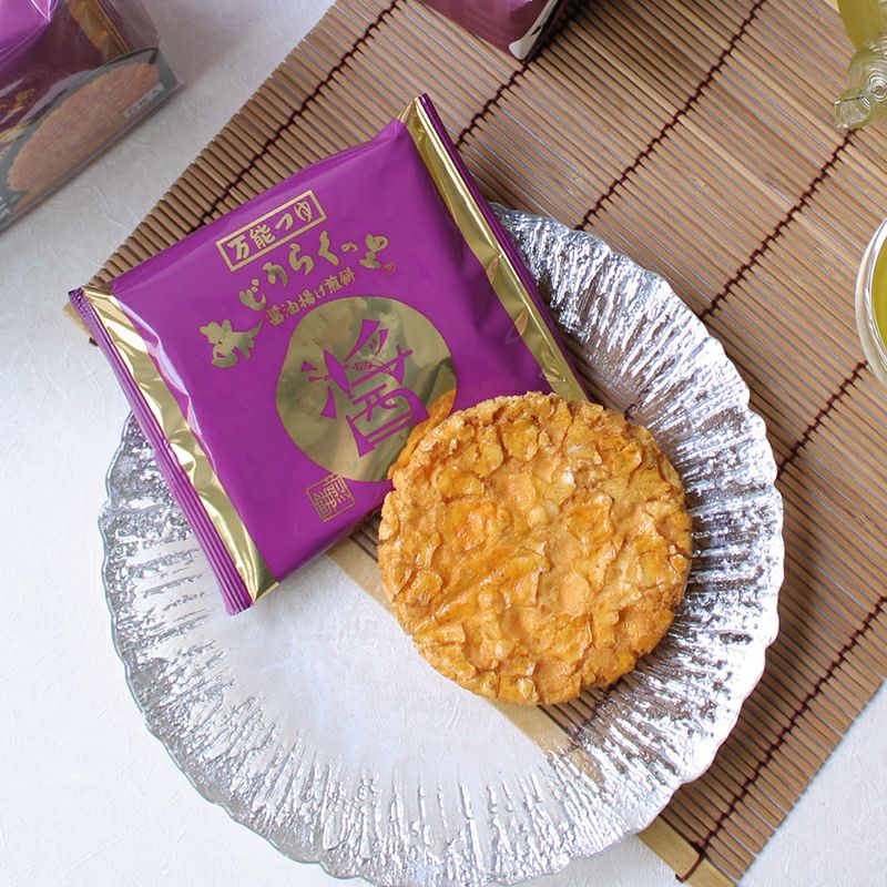 味どうらくの里醤油揚げせんべい　5枚入