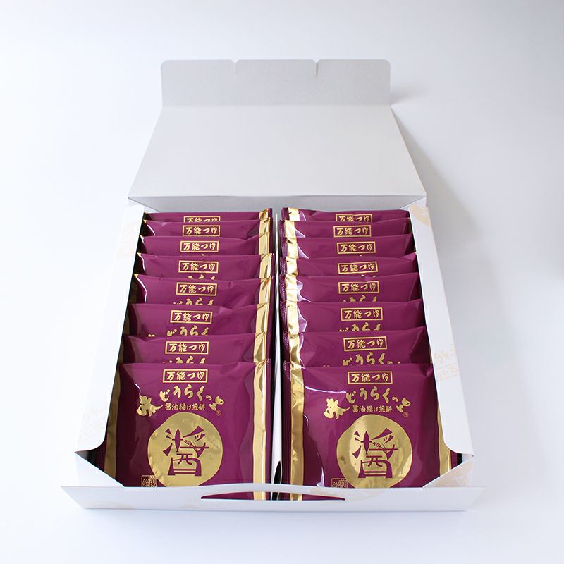 味どうらくの里醤油揚げせんべい　16枚入